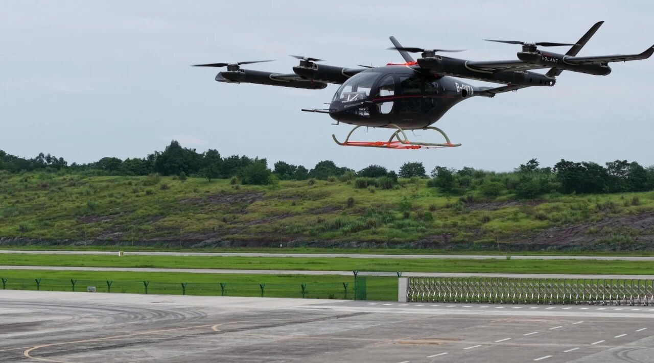 智天新航助力沃兰特航空VE25-100“天行”eVTOL完成首飞，创新减振技术护航低空出行安全
